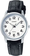 Casio LTP1303L-7BV - Dameshorloge - Quartz - Zwart Leer
