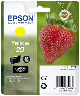 Epson C13T29844022 - Inktcartridge - Origineel - Geel