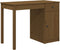 vidaXL - Bureau - 100x50x75 - cm - massief - grenenhout - honingbruin
