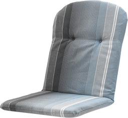 Madison - Tuinstoelkussen - Kuip Hoog - Stef Grey - 45x96cm - Grijs