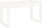 vidaXL - Tuinbank - 80x38x45 - cm - massief - grenenhout - wit
