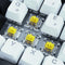Sharkoon SKILLER SGK50 S3 - Toetsenbord - Gateron Yellow - Wit