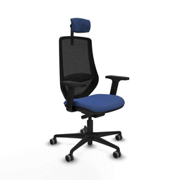Bureaustoel Piqueras y Crespo D036G2W Marineblauw