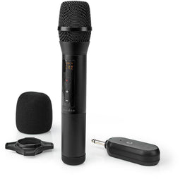 Nedis Draadloze Microfoon - Karaoke - 10 uur batterijduur - 50 m bereik