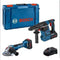 Bosch GWS 18V-10 P - Combo Kit 2 18V Gereedschap - GBH 18V-26 ProCORE18V 2x5.5Ah GAL 1880 (2 stuks)