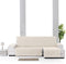 Hoes voor chaise longue met korte armleuning rechts Eysa LEVANTE Beige 100 x 110 x 240 cm