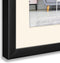 ZEP - Kunststof Fotolijst Edison Zwart met Passe-Partout voor foto 9x13 / 13x18 cm - NP57B