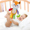 Baby Clementoni - Happy Fox - Knuffel Vos - Interactieve Knuffel - Extra Zacht