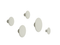 Muuto The Dots Wit set van 5