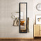 Coast 2 in 1 - Volledige lichaamsspiegel - Houten frame 37 x 155 cm - Zwart