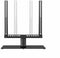 Cavus Draaibare TV-voet Medium - Geschikt voor 32-46 inch - Draaibaar tot 60° - Zwart gehard glas