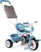 Smoby Be Move Comfort - Driewieler met duwstang - Veiligheidsfeatures - Pastel Blauw