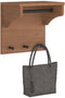 vidaXL - Wandkapstok - SANDNES - 43x30x42 - cm - massief - grenenhout