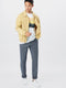 TOM TAILOR structured straight chino - Heren Broek - Maat W30 X L32 - Inclusief riem van kunstleer