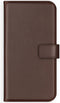 Selencia Galaxy A42 - Echt Lederen Bookcase - 3 Pashouders - Bruin