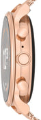 Fossil Gen 6 FTW6082 - Smartwatch - 42 mm - Roségoudkleurig
