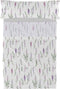 Set beddengoed HappyFriday Lavender Multicolour Bed van 80/90