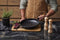 Le Creuset Koekenpan Signature - Ø 28 cm - Geëmailleerde Anti-aanbaklaag - Mat Zwart