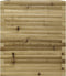 vidaXL - Plantenbak - 60x60x68,5 - cm - geïmpregneerd - grenenhout