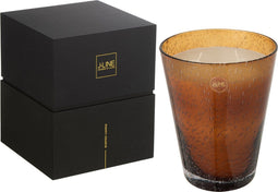 J-Line Geurkaars Portofino Glas Bruin Large