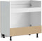 vidaXL - Spoelbakonderkast - Kalmar - 80x46x81,5 - cm - bewerkt - hout - oud - hout