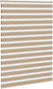 vidaXL - Zebra - Blind - 160x230 - cm - stofbreedte - 155,9 - cm - polyester - zandbruin