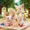 Sylvanian Families 5697 tweeling woestijn vos-fluweelzachte speelfiguren
