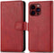 iMoshion Hoesje Geschikt voor iPhone 15 Pro Hoesje Met Pasjeshouder - iMoshion Luxe Bookcase - Rood