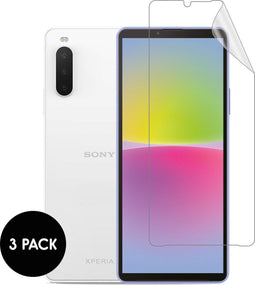imoshion Screen protector - Geschikt voor Sony Xperia 10 IV - Screenprotector Folie 3 pack