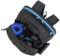 Rivacase 7860 - Notebook Rugzak - Geschikt voor 17.3 Inch - Waterafstotend - Blauw Zwart