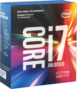 Intel Core i7-7700K - Processor - 4.2 GHz - 4 kernen - Socket 1151