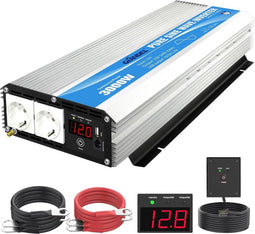 GIANDEL - Pure Sinus Inverter - 3000W DC - 12V