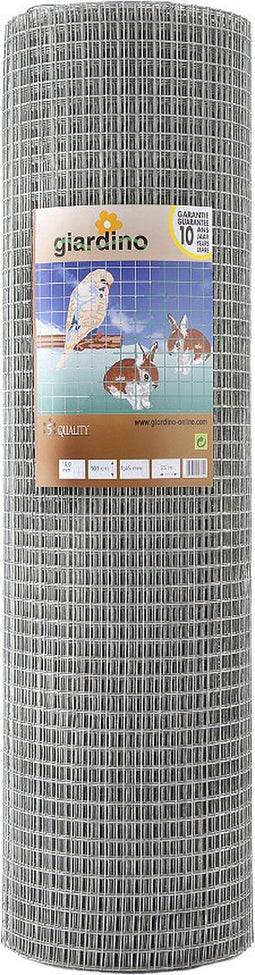Giardino - Gelast gaas verzinkt mazen H50 cm L10m 12.7x12.7mm