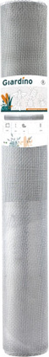 Giardino - Geweven ijzergaas verzinkt mazen 4.0 x 0.50mm