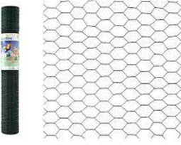 Giardino - Zeskant gepl. 13x1.0mm x 100cm x 2.5m ral 6005 groen