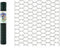Giardino - Zeskant gepl. 13x1.0mm x 100cm x 2.5m ral 6005 groen