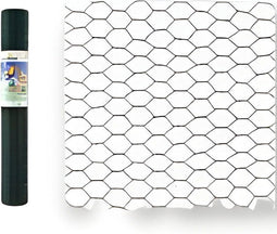 Giardino - Zeskant gepl. 13x1.0mm x 100cm x 5m ral 6005 groen