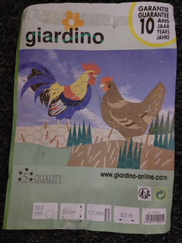 Giardino - Zeskant verz. 13x0.7mm x 50cm x 2.5m