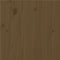 vidaXL - Bedframe - massief - grenenhout - honingbruin - 140x200 - cm