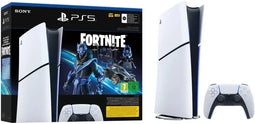 Sony PlayStation 5 Slim Digital Edition - Fortnite Cobalt Star Bundel - 1TB opslag - Wit Zwart