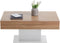 FMD - Salontafel - antiek-eikenkleurig - en - wit