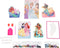 Disney Princess Cadeauset 2-in-1 Pailetten & Strasskunst