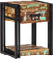 vidaXL - Nachtkastje - 40x35x50 - cm - Massief - Hout - Gerecycled