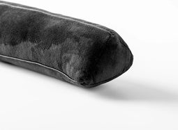 GIDEON - Tochtstopper 90x10x10 cm - effen kleur - Raven - zwart