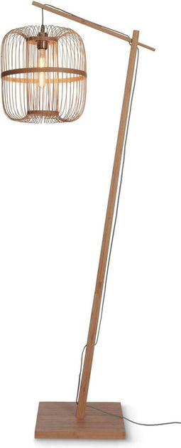 GOOD&MOJO Vloerlamp Hokkaido - Bamboe - 63x36x176cm - - Staande lampen voor Woonkamer - Slaapkamer