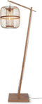 GOOD&MOJO Vloerlamp Hokkaido - Bamboe - 63x36x176cm - - Staande lampen voor Woonkamer - Slaapkamer