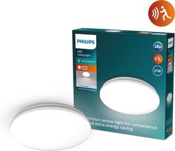 Philips Acuna - Plafondlamp - 21W met bewegingssensor - Wit