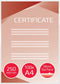 GBC Document lamineerhoes ft A4, 500 micron (2 x 250 micron), pak van 100 stuks