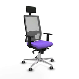 Bureaustoel met hoofdsteun Piqueras y Crespo 1D086G1 Lila