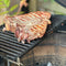 Gietijzeren grill (open) - half moon - Diverse formaten beschikbaar